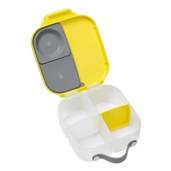 B.box lunchbox dla dzieci do szkoły - szczelna mini śniadaniówka z przegródkami Lemon Sherbet