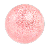 Gumowa piłeczka z brokatem, różowa, 3+, Rex London