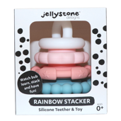 Jellystone gryzak sensoryczny dla dzieci silikonowa mała Wieża Sugar Blossom, OUTLET