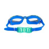 Okulary do pływania dla dzieci Las deszczowy niebiesko-zielone Bling2o