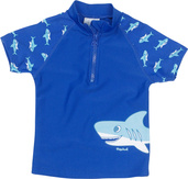 Playshoes Strój kąpielowy z filtrem UV dla dzieci – strój kąpielowy dwuczęściowy dla chłopca Rekin rozmiar 98/104