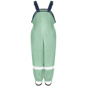 Spodnie przeciwdeszczowe dla dzieci nieprzemakalne, zielone, Playshoes