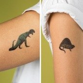 Tatuaże zmywalne dla dzieci, Dinozaury, Rex London